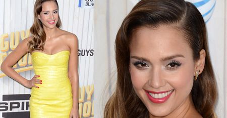 Jessica Alba na imprezie dla facetów!