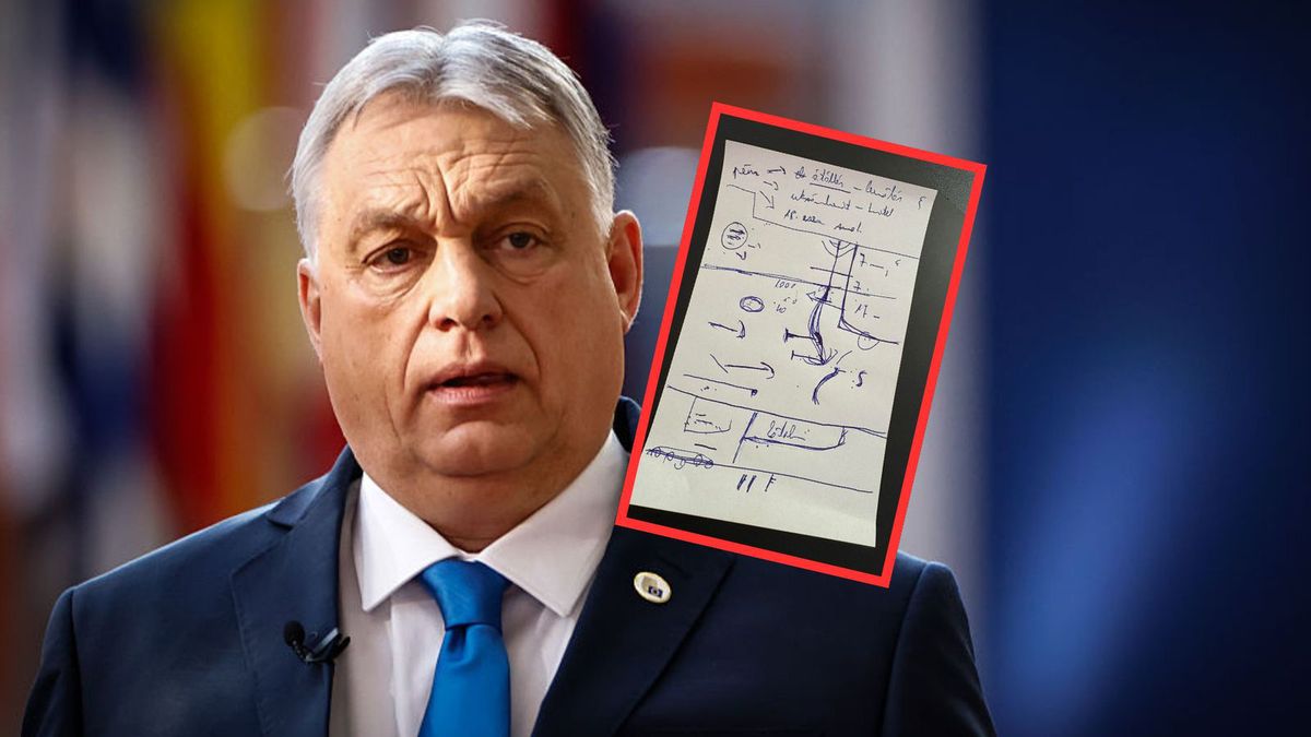 Notatki Orbana. Pokazali zdjęcie