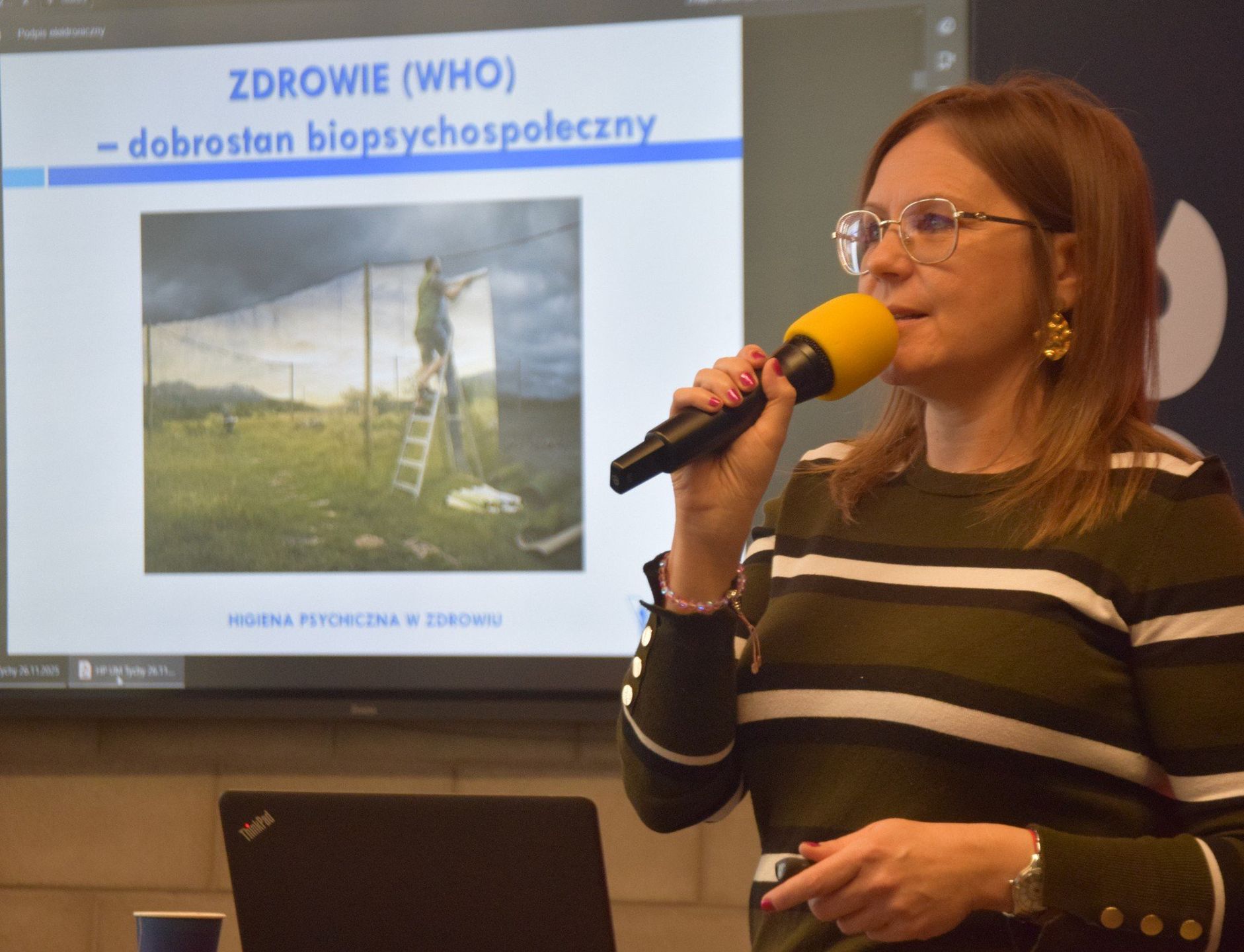 Higiena psychiczna - konferencja w Tychach. Justyna Rutkowska