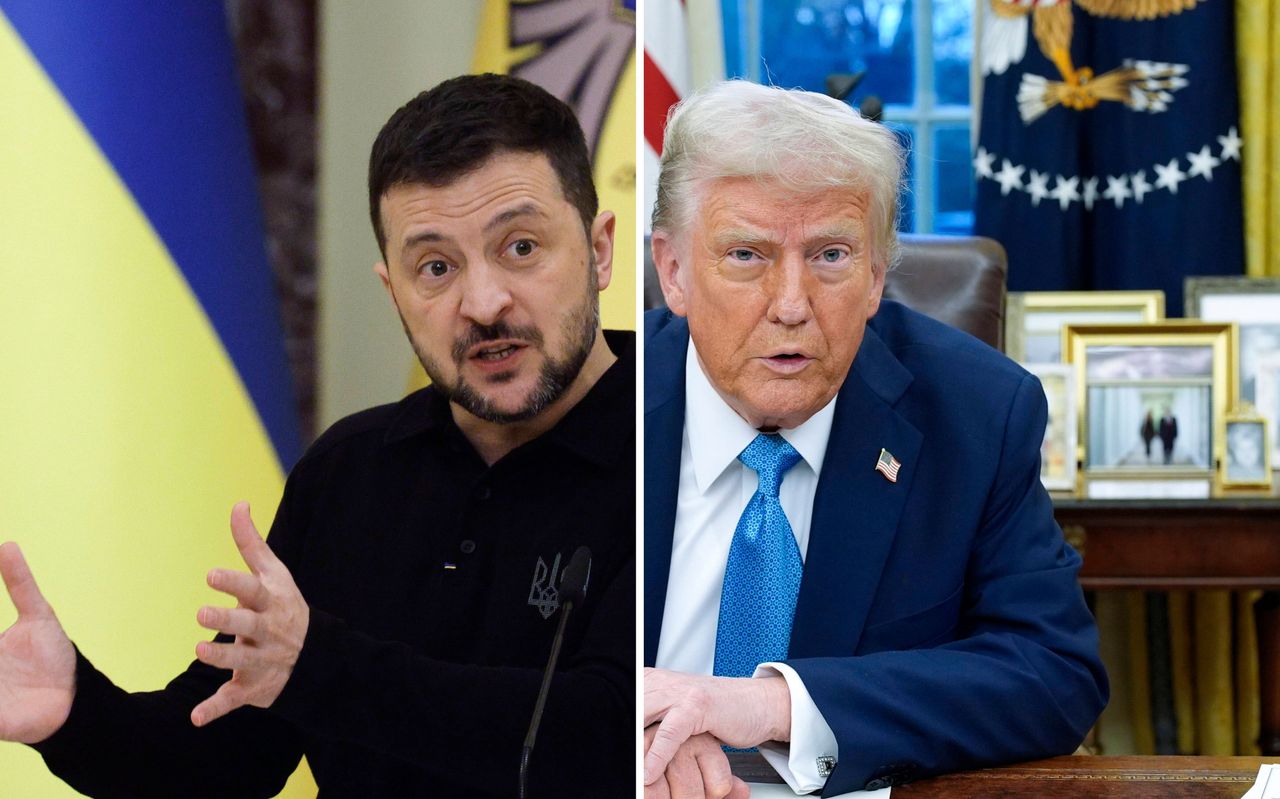 Zelensky and Trump in talks to end war, seek ceasefire