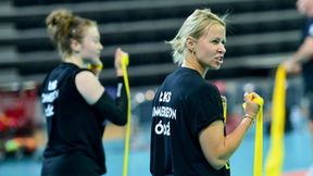 Tauron Liga: ŁKS Commercecon - pierwszy trening przed nowym sezonem (galeria)
