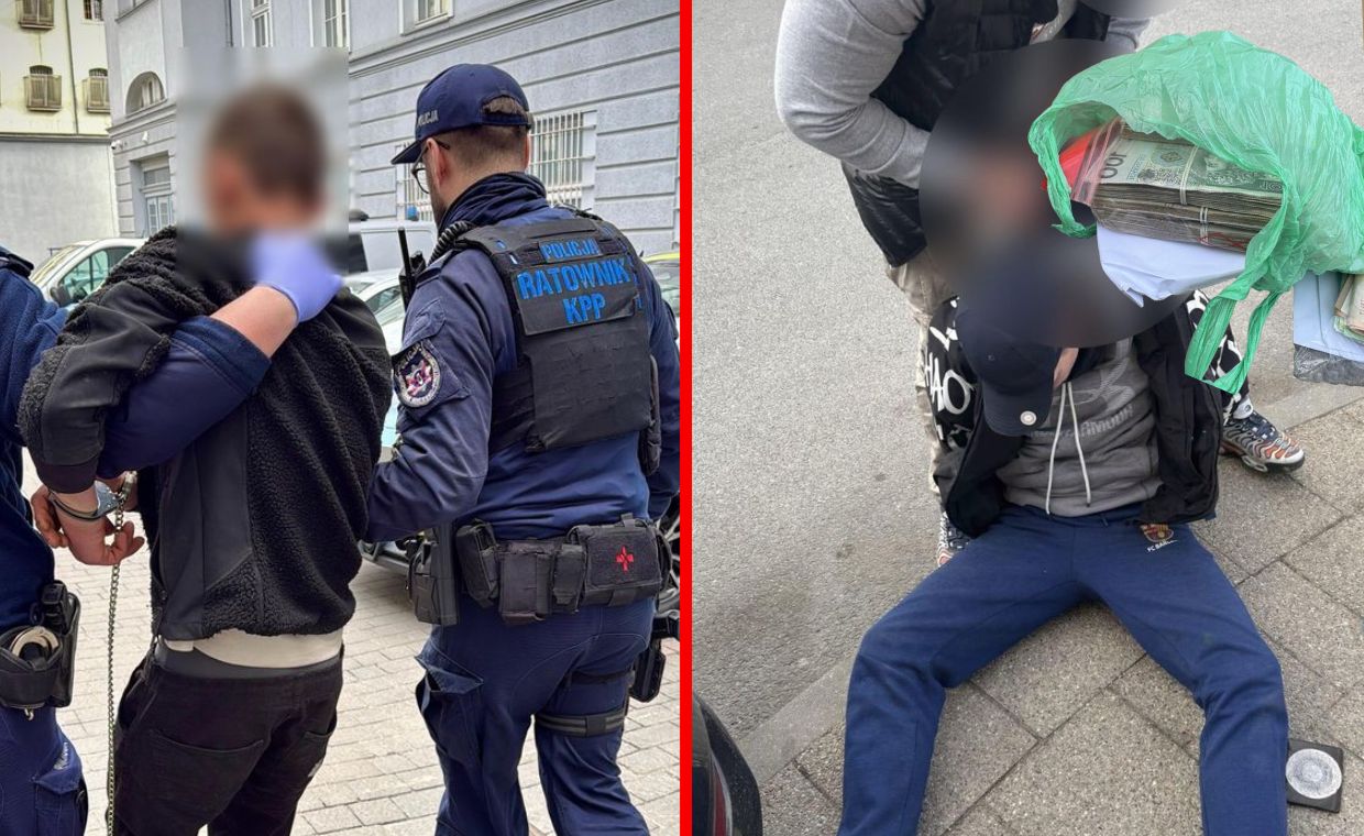 Wypchnęła oszusta za drzwi. Trzy osoby w areszcie