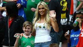 "Ibra" i Keane walczyli na boisku, ich partnerki błyszczały na trybunach