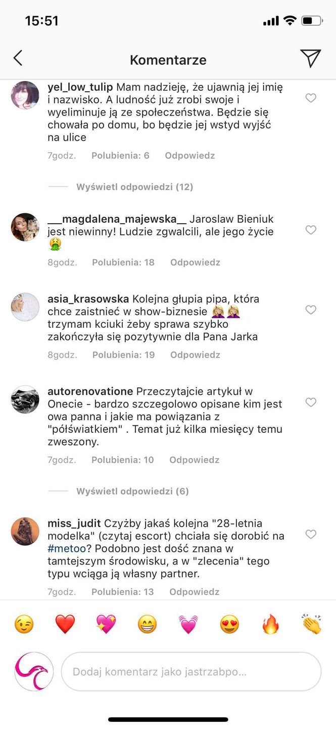 Komentarze na temat afery z udziałem Jarosława Bieniuka