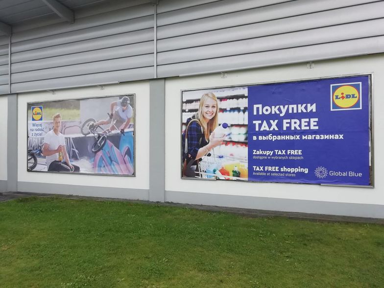 Sklep "tax free" w Olsztynie