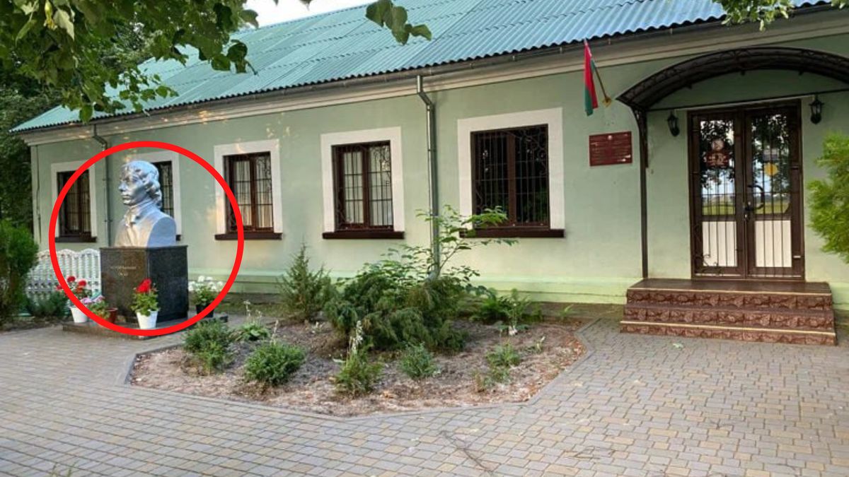 Białorusini usunęli popiersie Tadeusza Kościuszki.