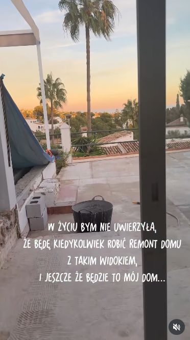 Szelągowska pokazała widok z okna