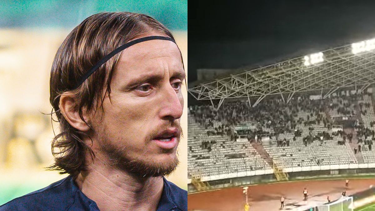 Getty Images / Icon Sportswire / Na zdjęciu: Luka Modrić i kibice Hajduka Split
