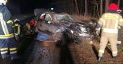 Tragiczny wypadek w Opolskiem. Pasażer i kierowca byli pijani