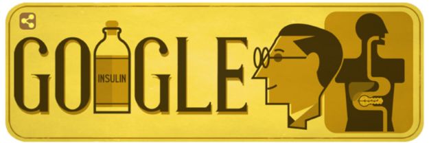 Google Doodle świętuje urodziny odkrywcy insuliny
