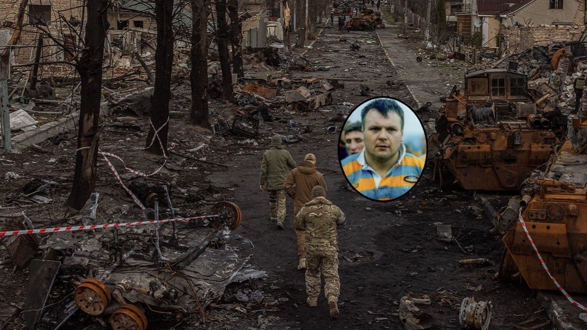 Zdjęcie okładkowe artykułu: PAP/EPA / ROMAN PILIPEY / Na zdjęciu: rosyjska inwazja na Ukrainę. Małe zdjęcie: Oleksij Cibko