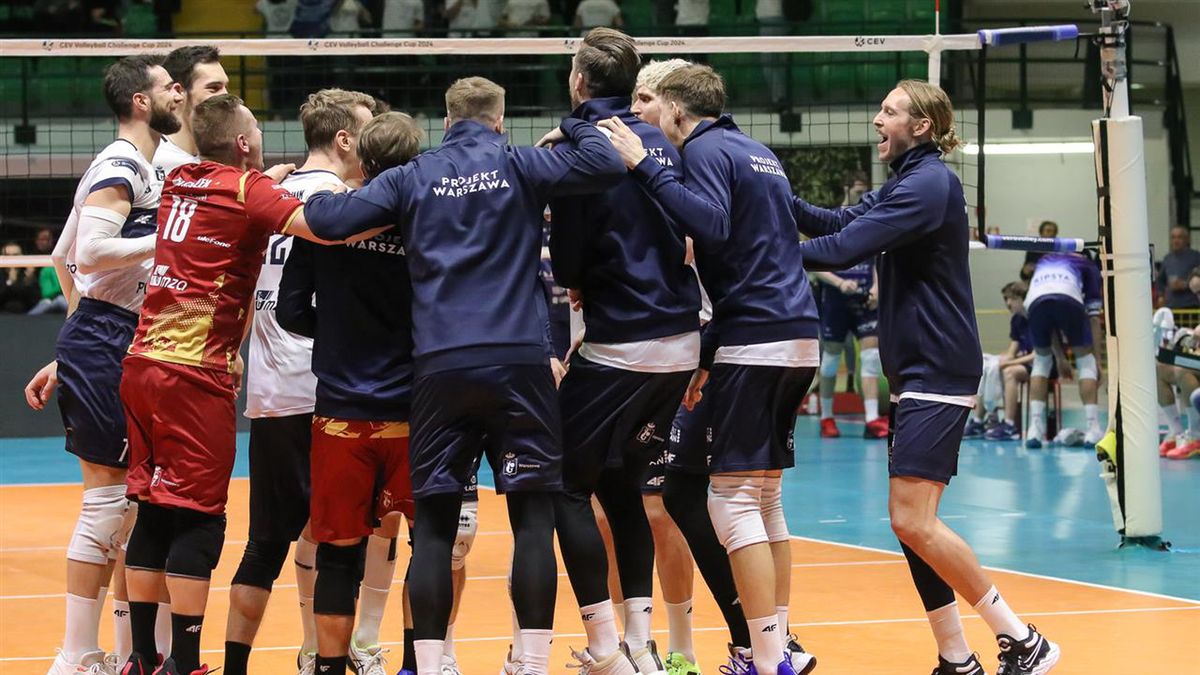 Materiały prasowe / CEV / Siatkarze Projektu Warszawa