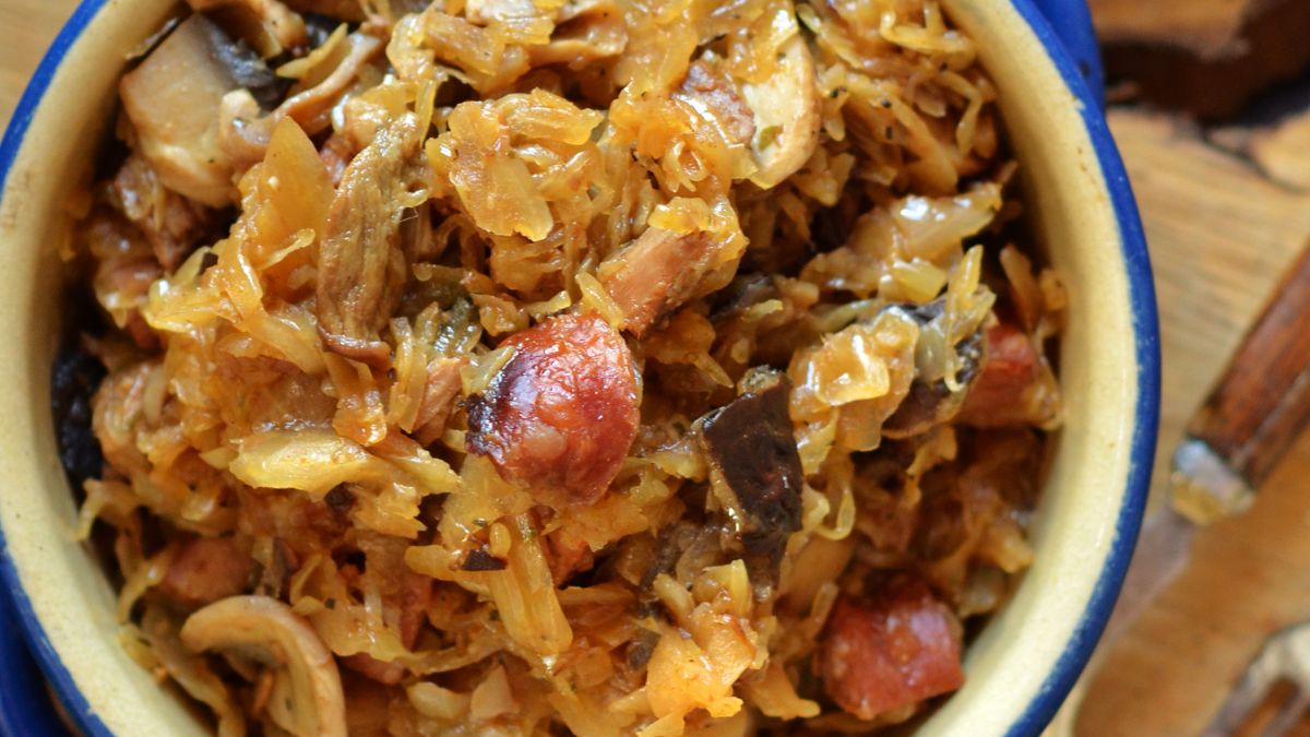 Bigos z piekarnika jest lżejszy niz zwykły