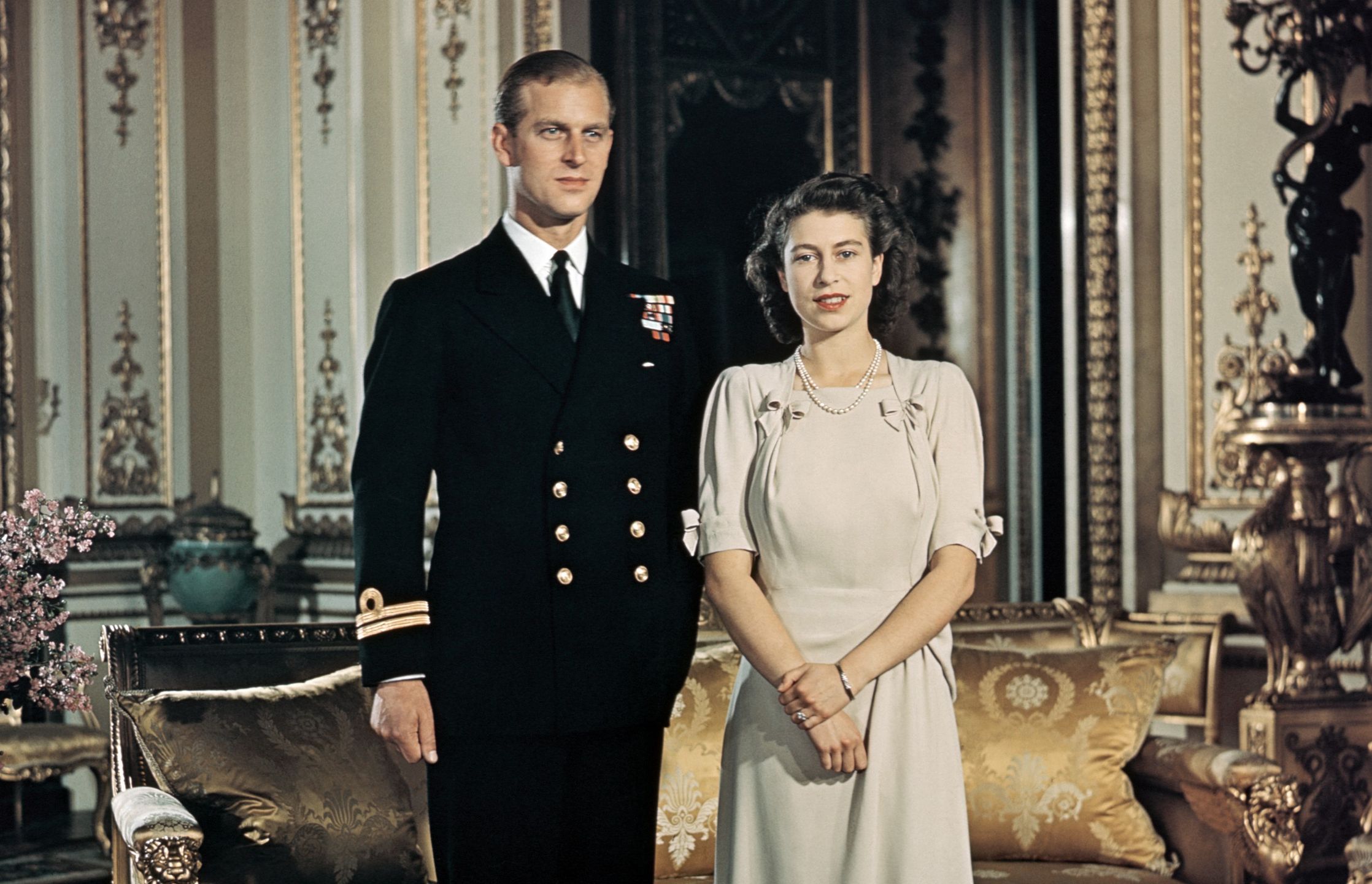 Królowa Elżbieta II i książę Filip