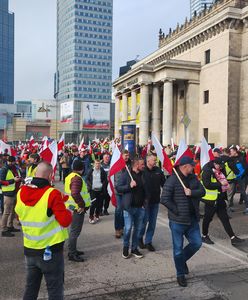 Protest rolników w Warszawie. Relacja na żywo