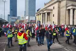 Protest rolników w Warszawie. Relacja na żywo