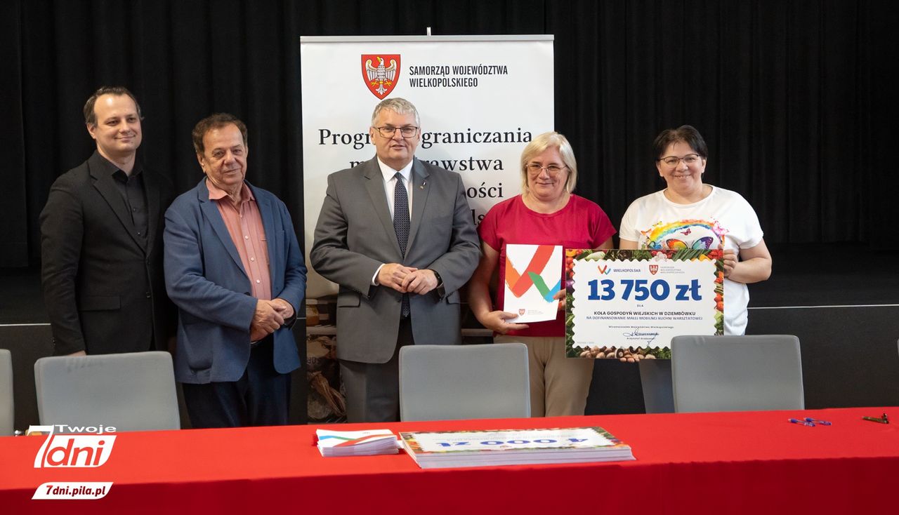 Koła Gospodyń Wiejskich z Wielkopolski otrzymały dofinansowanie na mobilne kuchnie