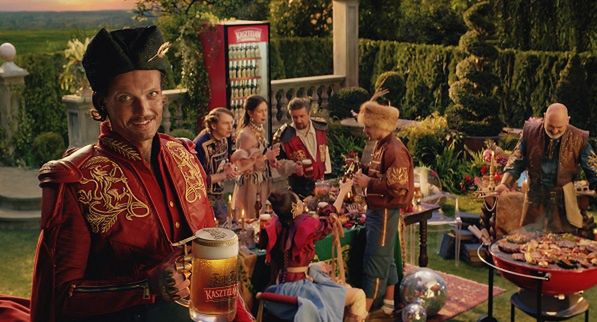 Kasztelan promuje się jako piwo na grilla