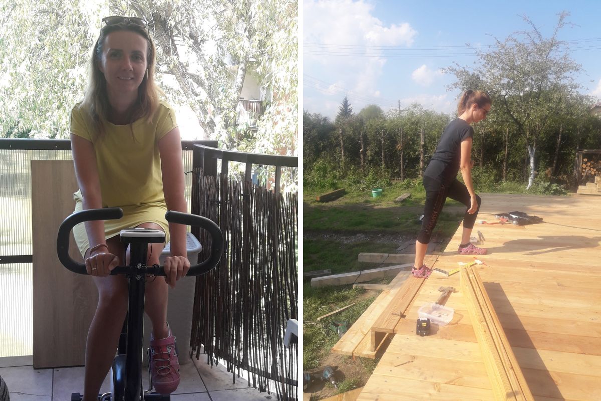 Przed udarem pani Ania była aktywną osobą, dziś ruch jest dla niej formą &quot;rehabilitacji ducha i ciała&quot;