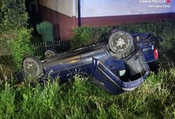 Jastrzębie Zdrój. Krok od tragedii. Dachowanie na Pszczyńskiej
