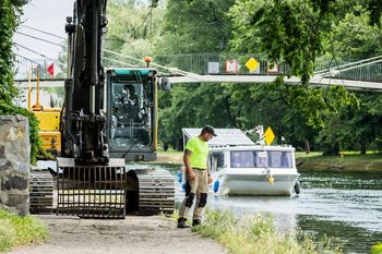 Rewitalizacja bulwarów nad Brdą w Bydgoszczy. Odcinek zamknięty