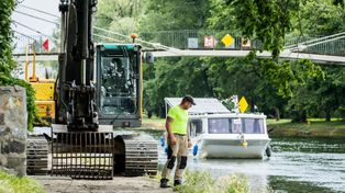 Rewitalizacja bulwarów nad Brdą w Bydgoszczy. Odcinek zamknięty