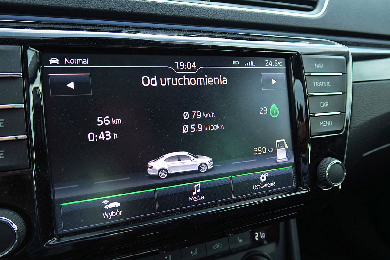 Skoda Superb 2,0 TSI 280 KM – test spalania