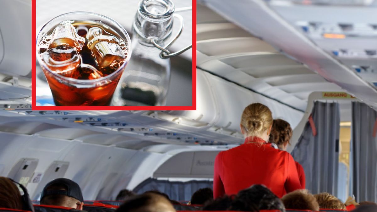 Dlaczego lepiej zrezygnować z kostek lodu w samolocie?