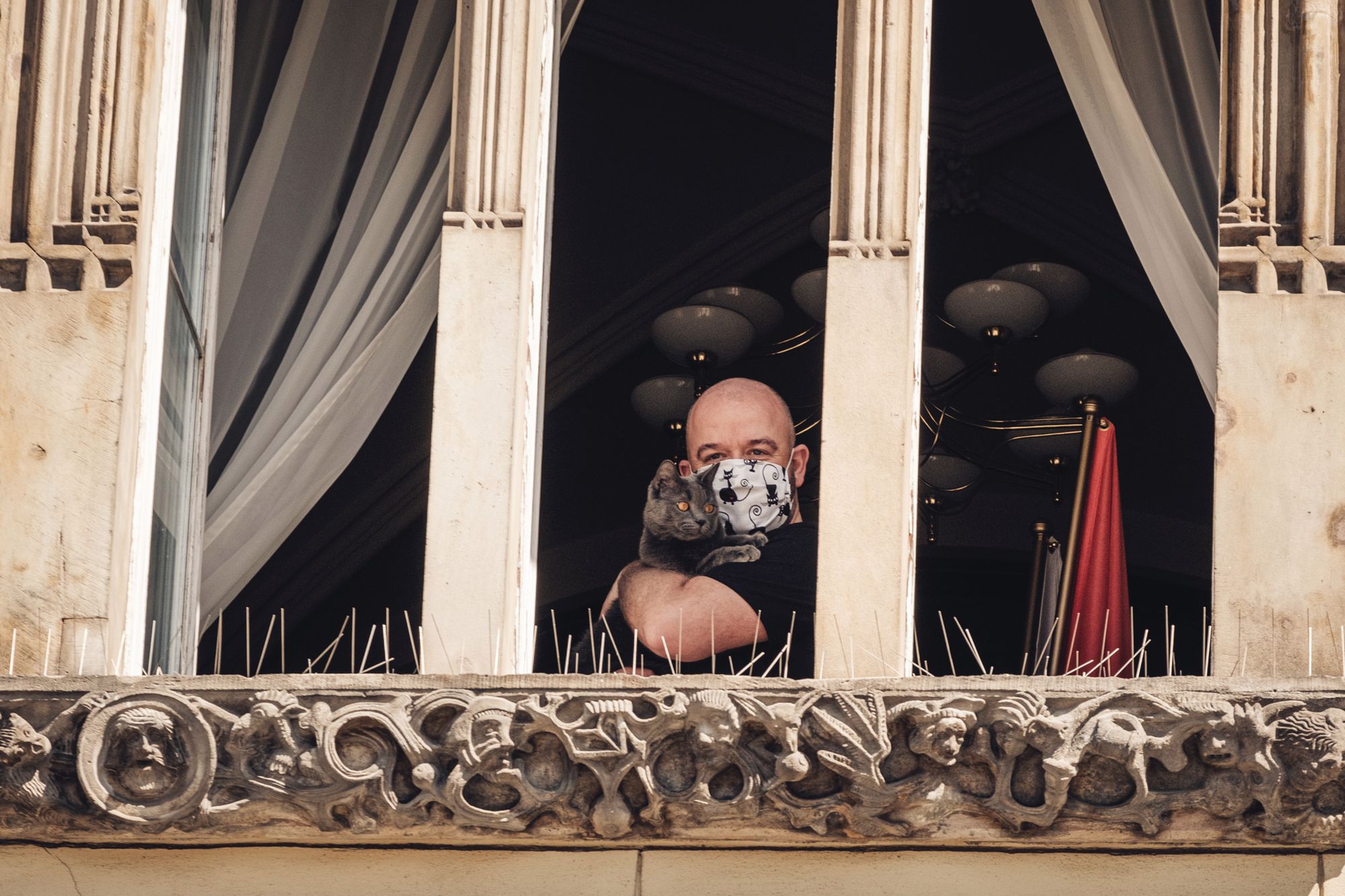 Quarantanamera, czyli izolacja po wrocławsku. Mieszkańcy nie tracą humoru 1