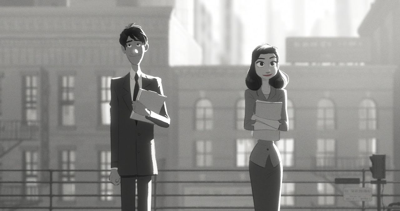 Kadr z filmu „Paperman”