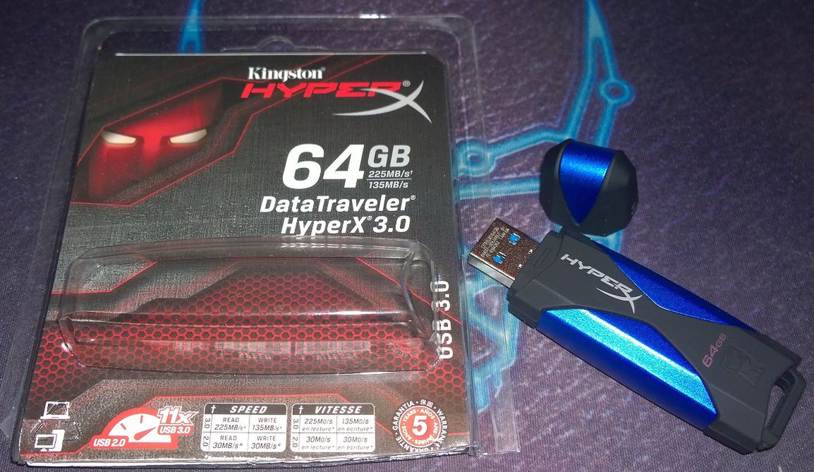 Kingston DataTraveler HyperX 3.0 64GB - marketing i rzeczywistość