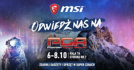 MSI podczas PGA 2017: nowości sprzętowe i projekt dla młodych e-sportowców