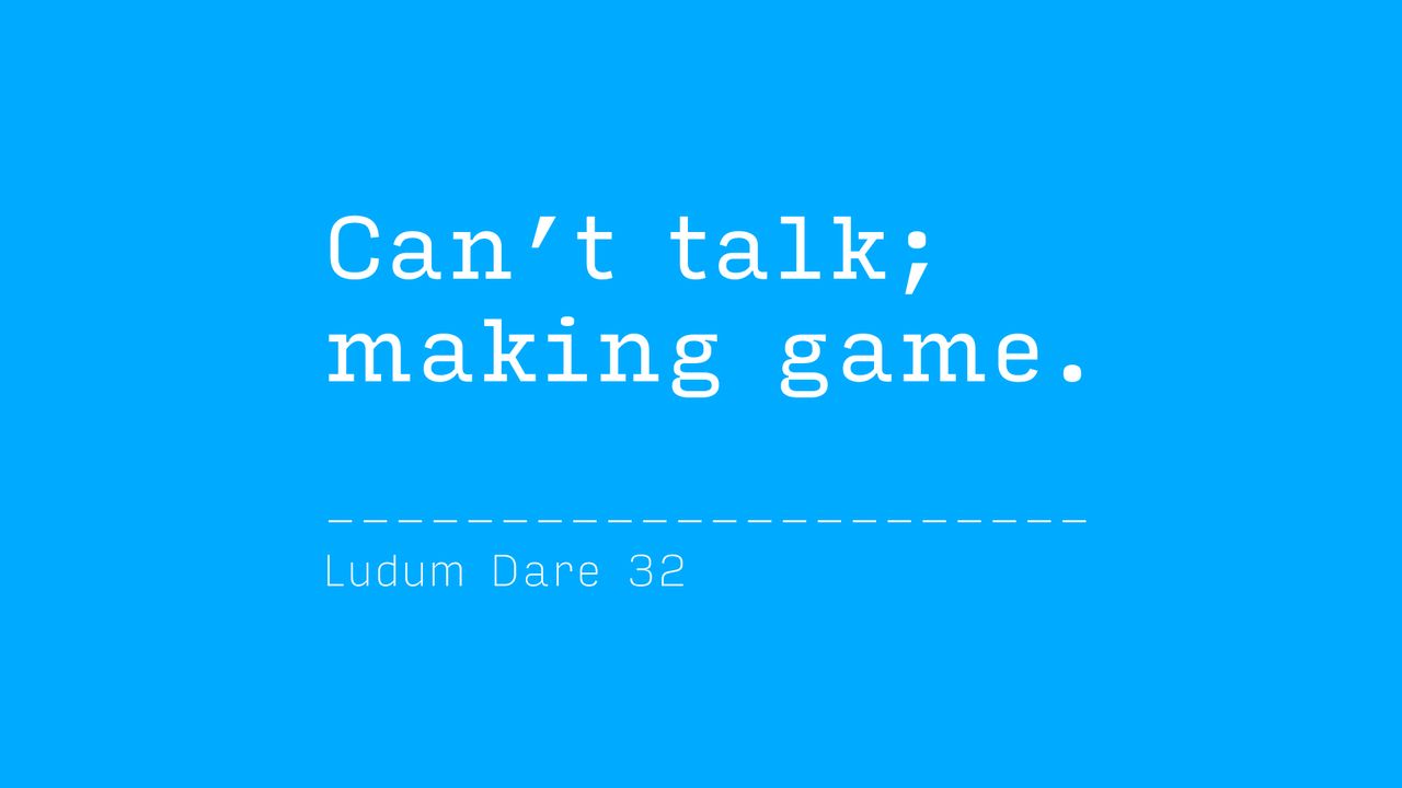 Ludum Dare : tysiące gier w weekend