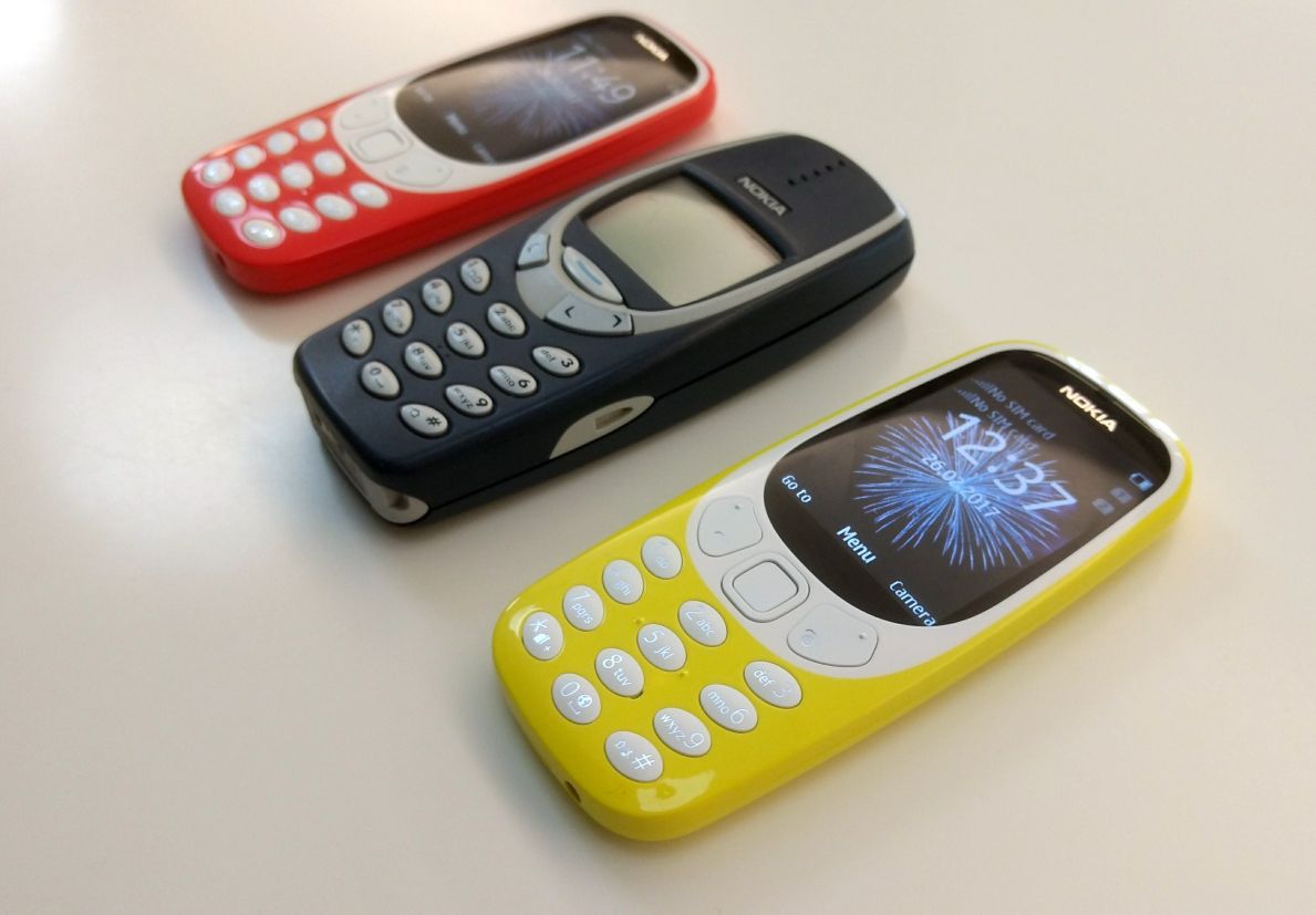 Telefony z zapomnianej szuflady, część 4. Nokio, dokąd poszłaś? - Nokia 3310 i Nokia 3310 i jeszcze jedna Nokia 3310 (żródło: magazyn.ceneo.pl)