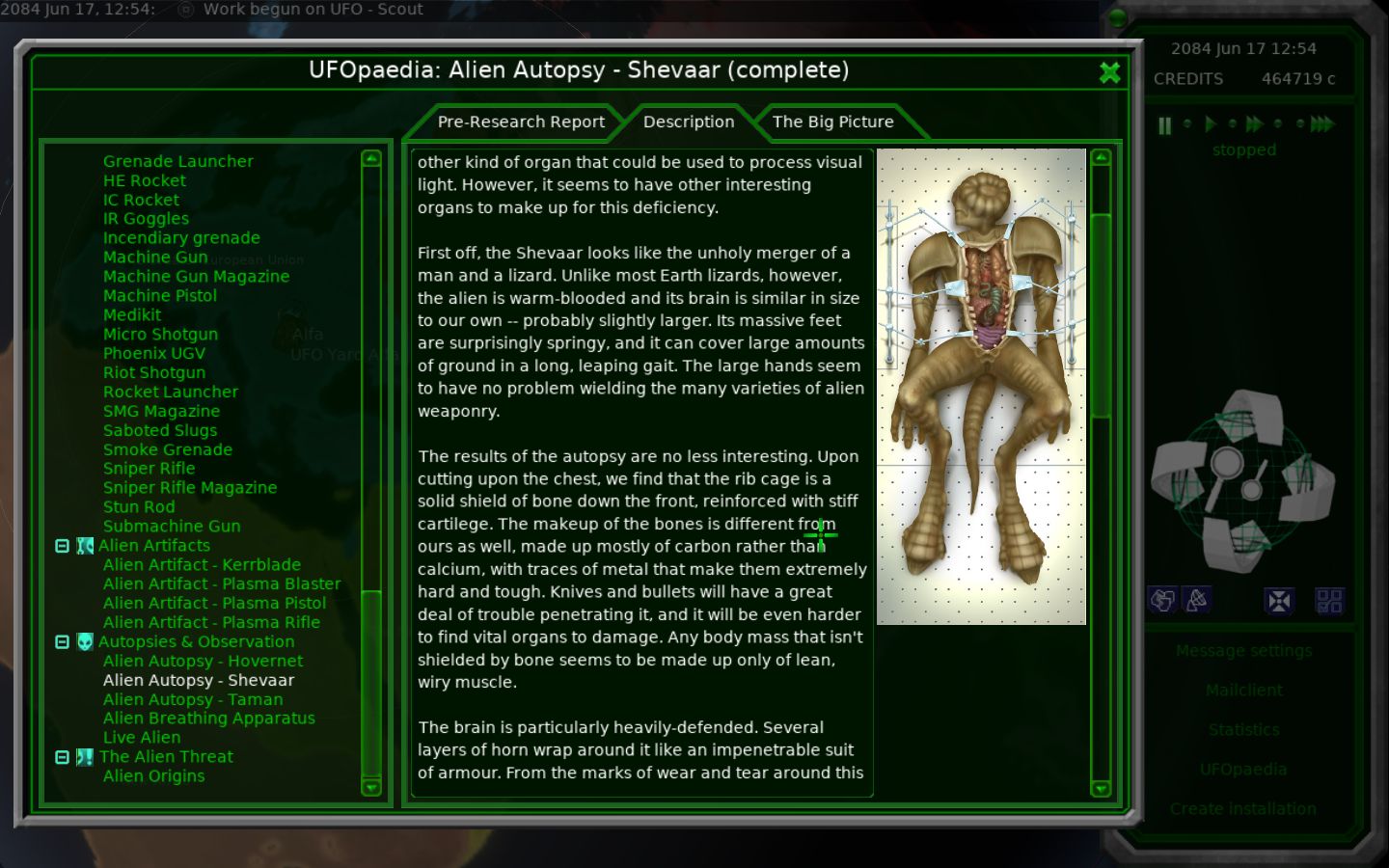 Jedno z ulubionych zajęć jajogłowych: autopsje obcych