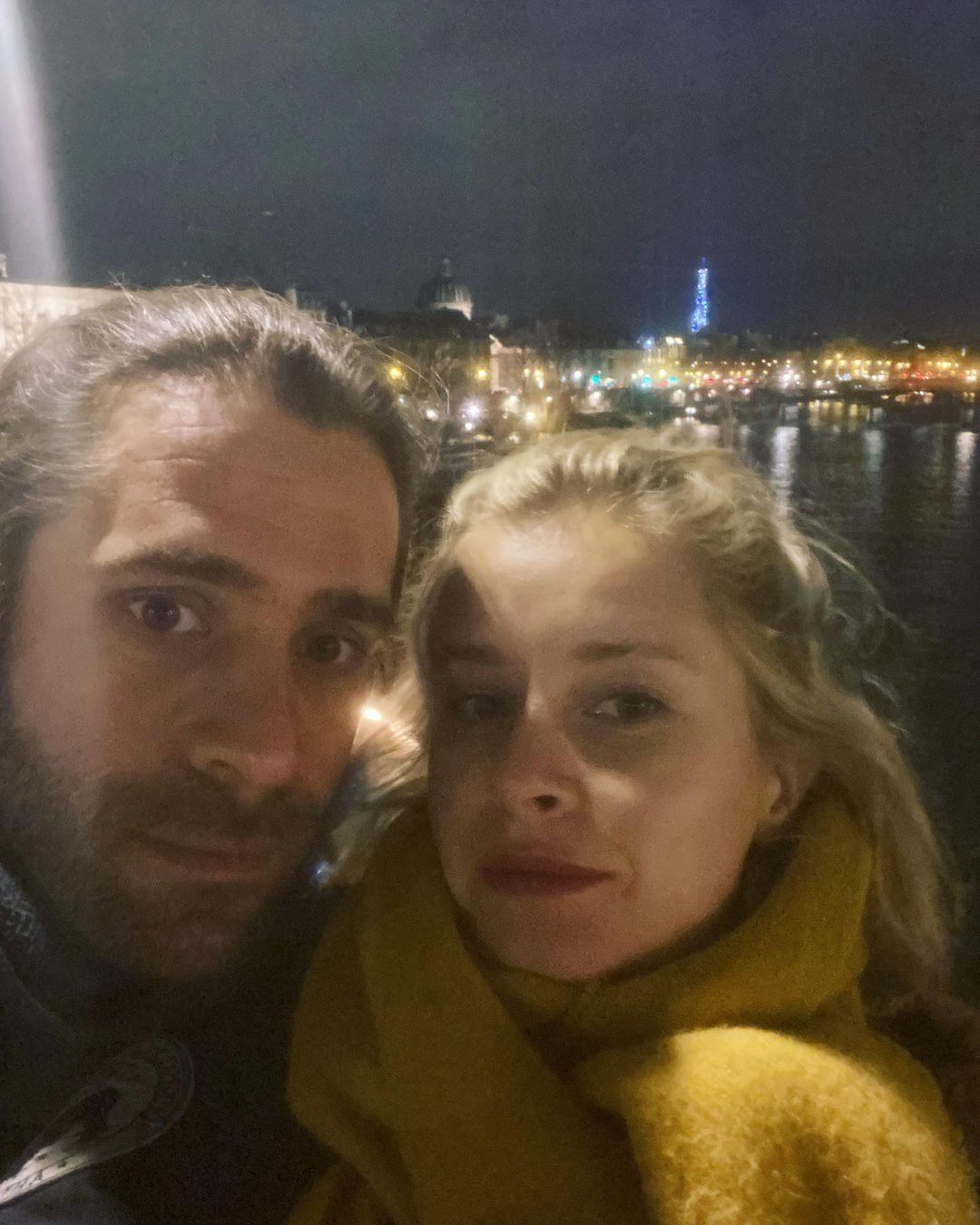 Marta Chyczewska z partnerem