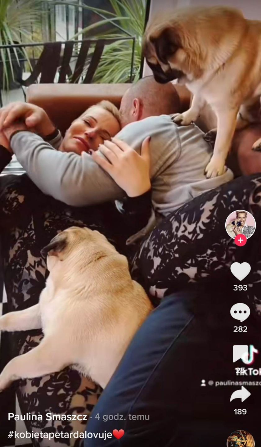 Paulina Smaszcz czuli się z partnerem