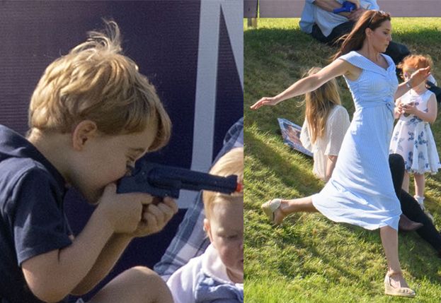 Internauci oburzeni zachowaniem księcia Jerzego. Skierował w stronę matki PLASTIKOWY PISTOLET!