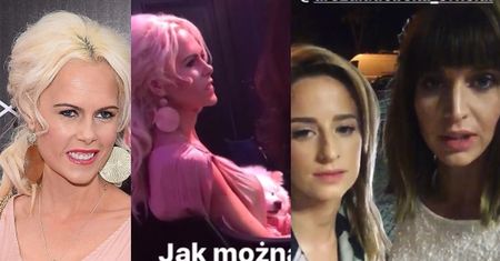Dębska i Kamińska obgadują Iwonę Burnat na Instagramie: "Jest bardzo głośno i bardzo gorąco. TU JEST PIES, ludzie ledwo oddychają, a tam jest zwierzę ubrane!"