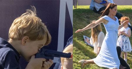 Internauci oburzeni zachowaniem księcia Jerzego. Skierował w stronę matki PLASTIKOWY PISTOLET!