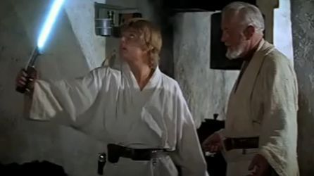 Każde uruchomienie miecza świetlnego na jednym nagraniu 1