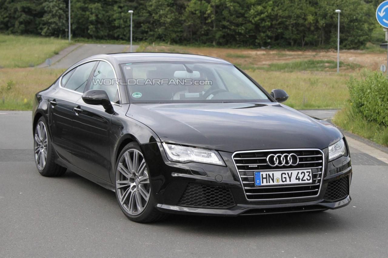 Audi S7 wyszpiegowane!