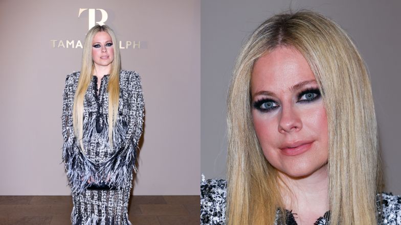 Dawno niewidziana Avril Lavigne wystrojona w pióra zadaje szyku w Paryżu