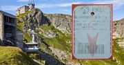 Za tyle turysta wjechał na Kasprowy. Ten bilet robi w sieci furorę