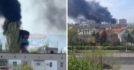 Atak na Ługańsk. Celem fabryka pojazdów dla Rosjan