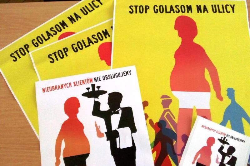 Akcja "Stop golasom na ulicy" w Sopocie