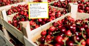 Podali cenę czereśni. I się zaczęło. "Ilość ograniczona"