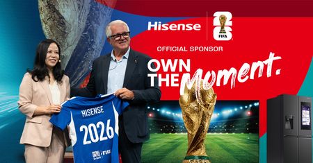 Update od Hisense. Nowy telewizor i kontynuacja współpracy z FIFA
