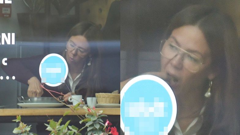 Kinga Rusin odwiedza restaurację