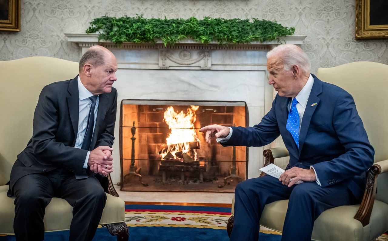 Biden pod wrażeniem Niemiec. Pochwalił Scholza